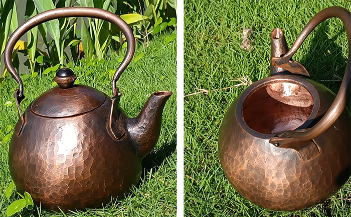 Handmade teapot