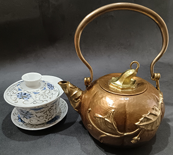 Handmade teapot