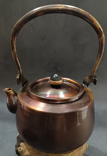 Copper teapot