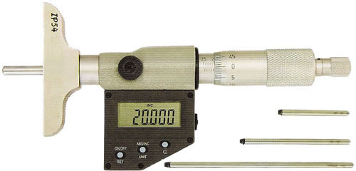 Digital depth micrometer