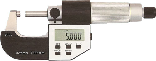 Digital micrometer set