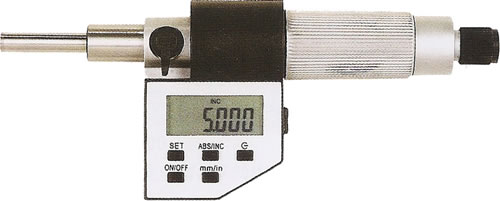 Digital micrometer head