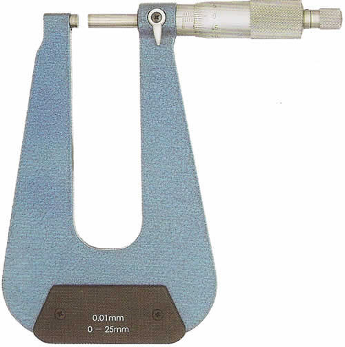 Deep throat micrometer