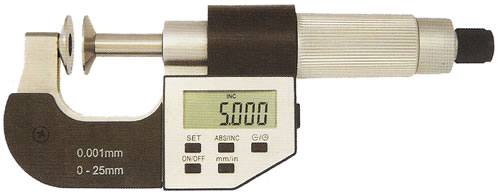 Digital disc micrometer