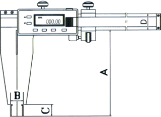Large digital calipers,24" digital caliper