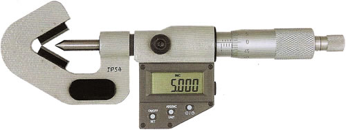 V anvil micrometer